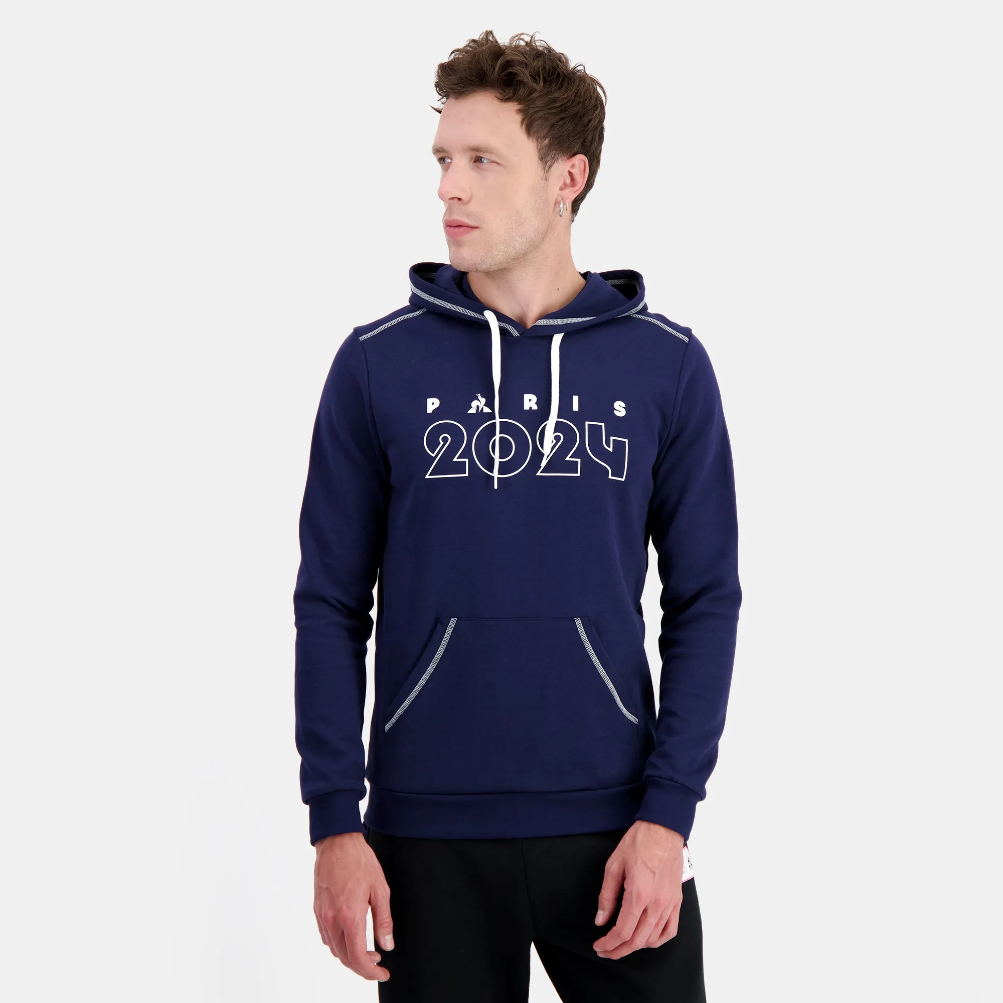 2410571-GRAPHIC P24 Hoody N°3 M bleu nuit | Sweat à capuche Homme