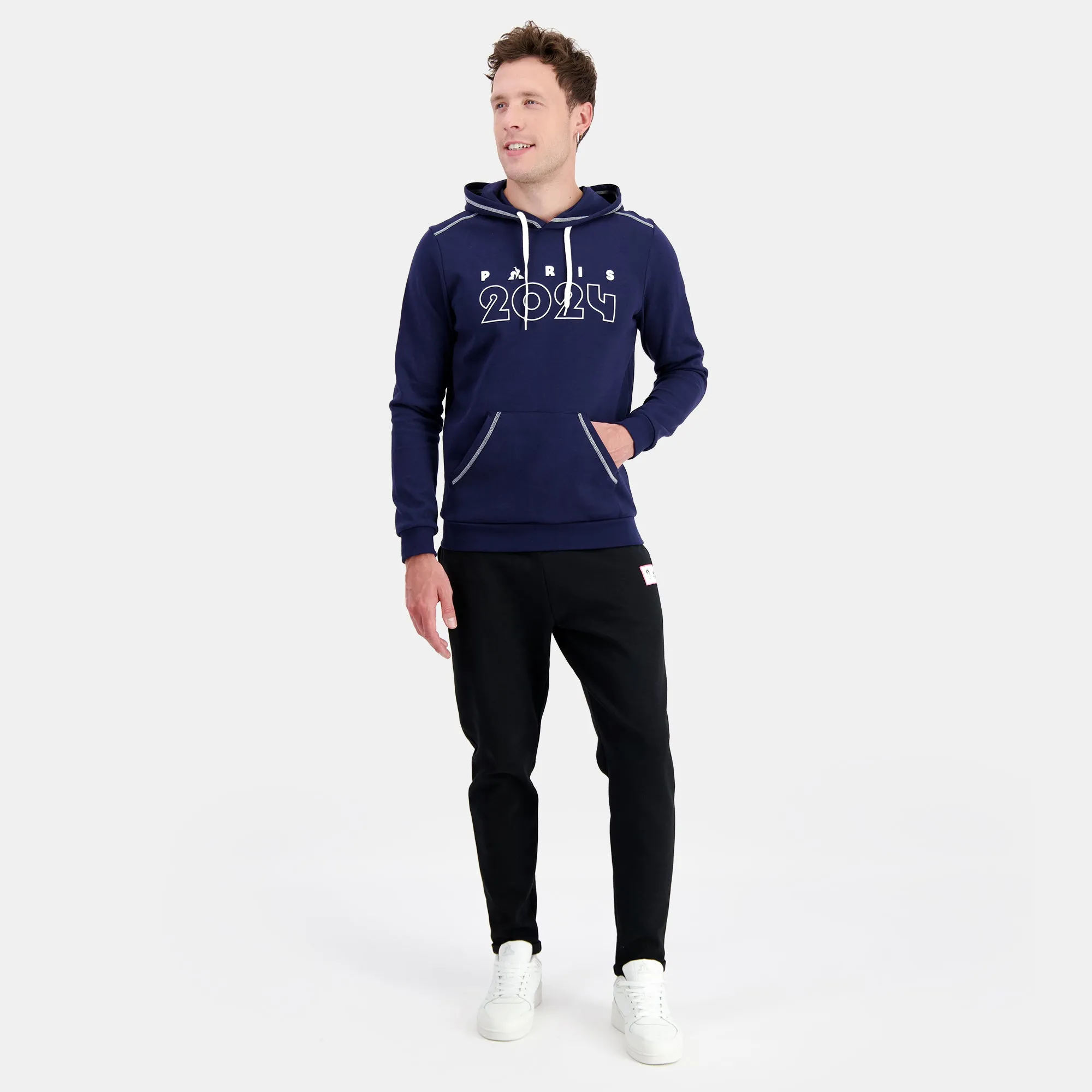 2410571-GRAPHIC P24 Hoody N°3 M bleu nuit | Sweat à capuche Homme