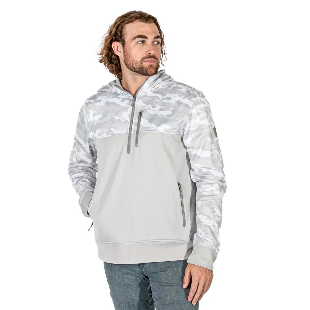 25% OFF HALF ZIP PERFORMANCE HOODIE