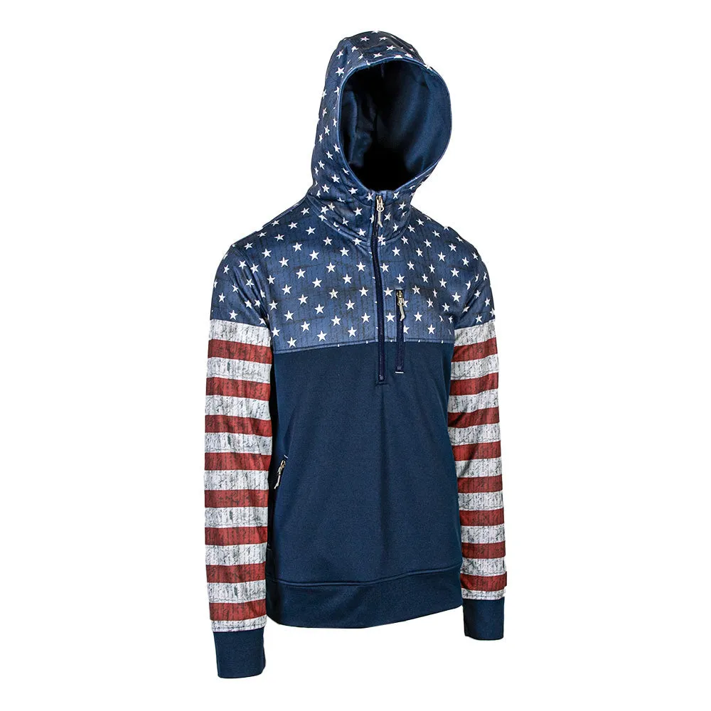 25% OFF HALF ZIP PERFORMANCE HOODIE