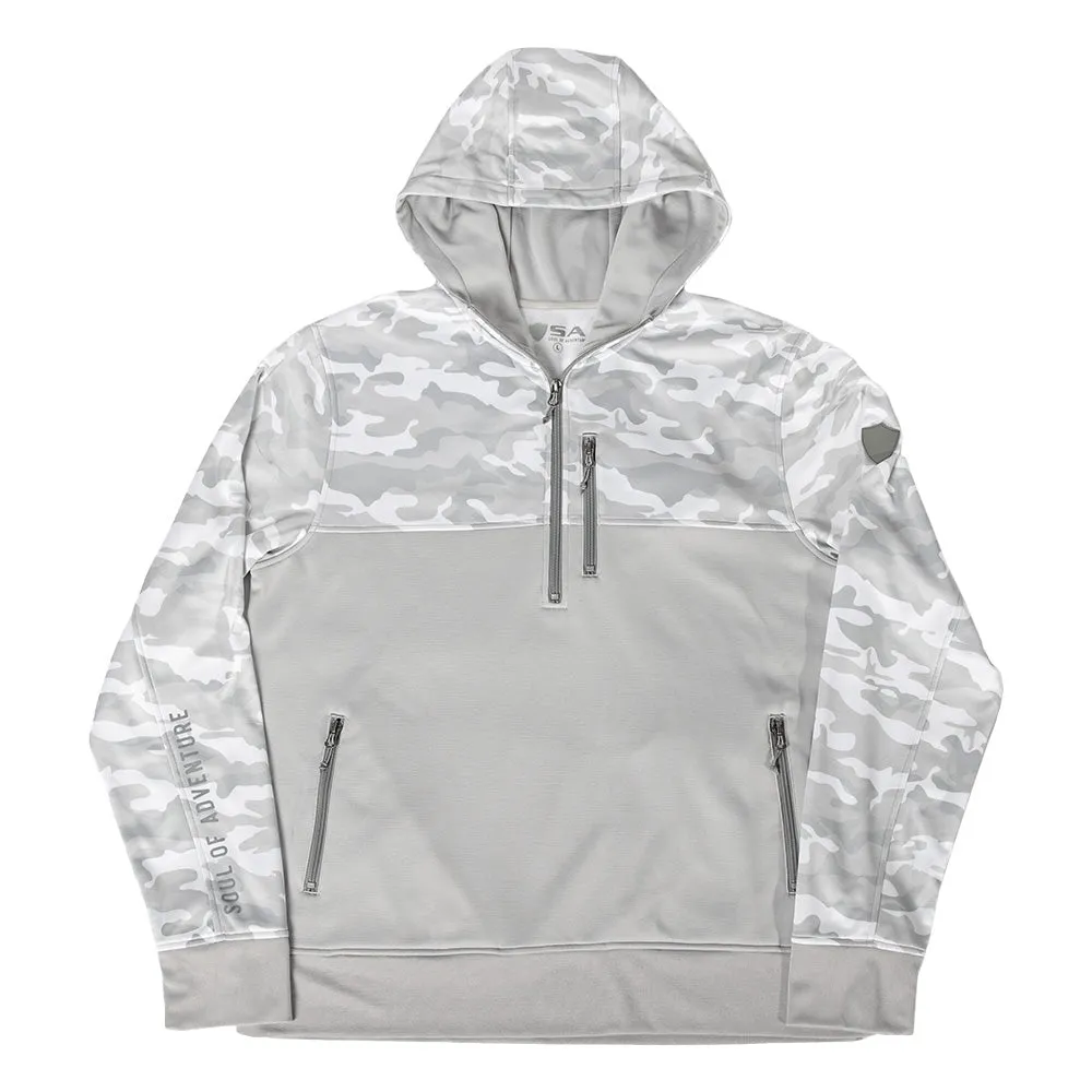 25% OFF HALF ZIP PERFORMANCE HOODIE