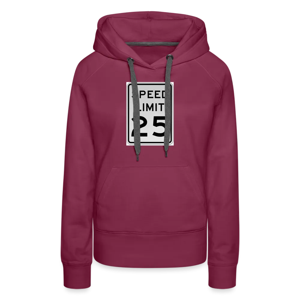 25mph Women’s Premium Hoodie