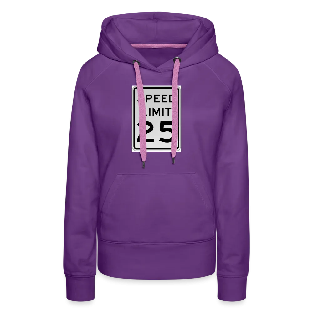 25mph Women’s Premium Hoodie