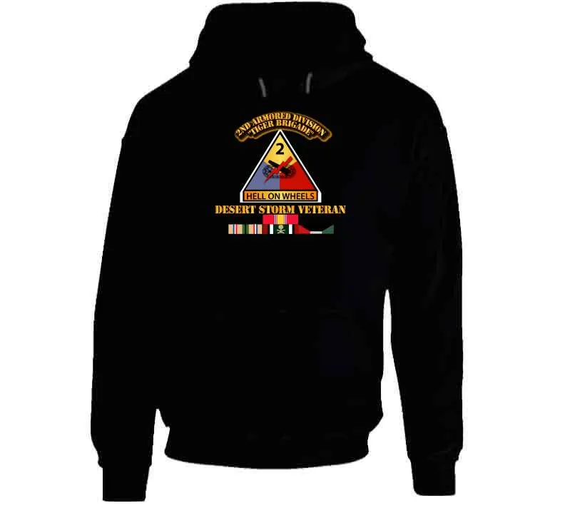 2nd Armored Division - Desert Storm Veteran T Shirt