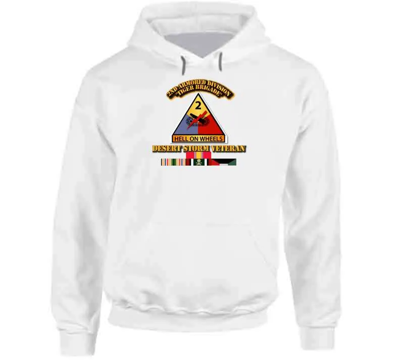 2nd Armored Division - Desert Storm Veteran T Shirt