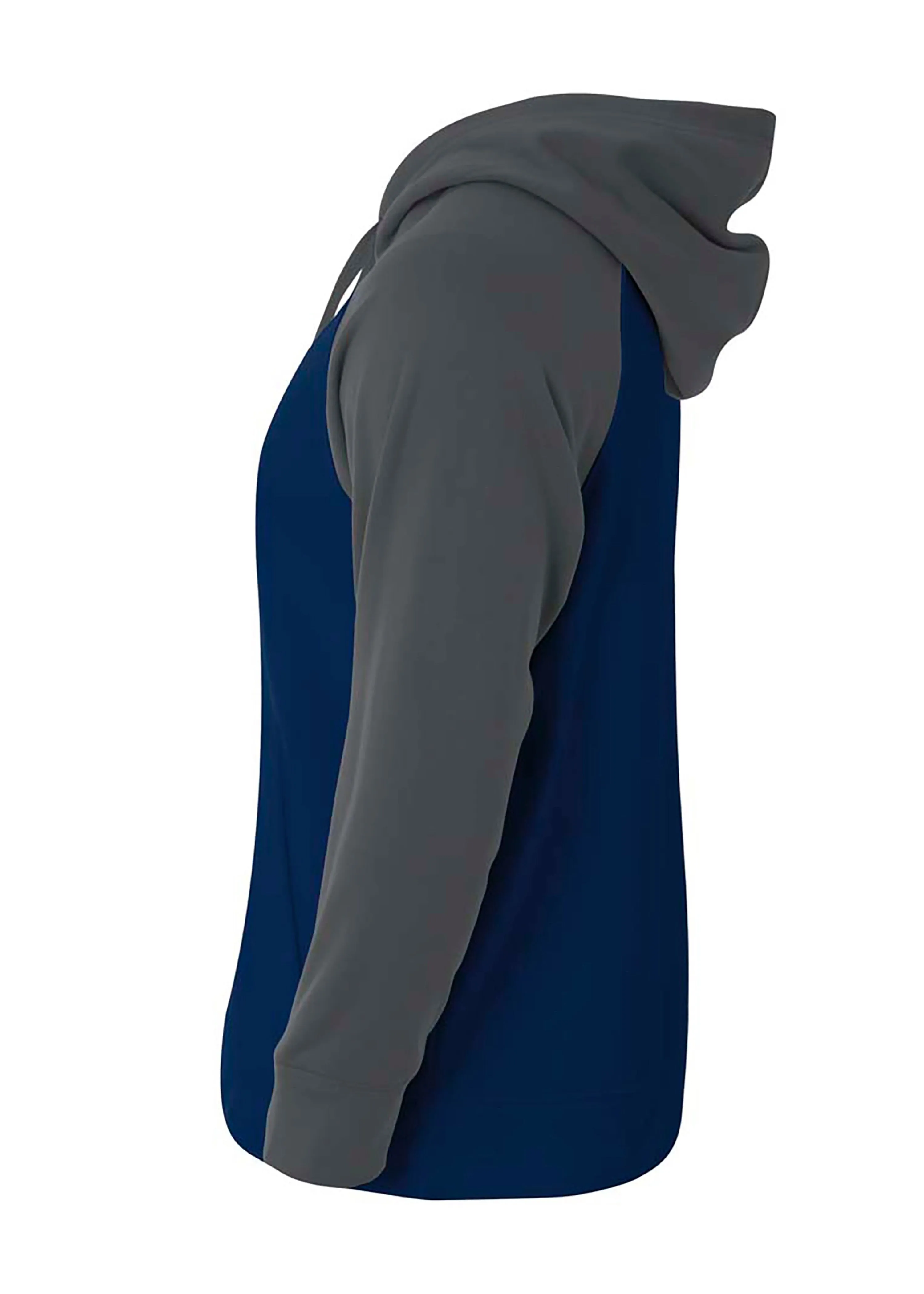 A4 Mens Color Block Tech Fleece Hoodie