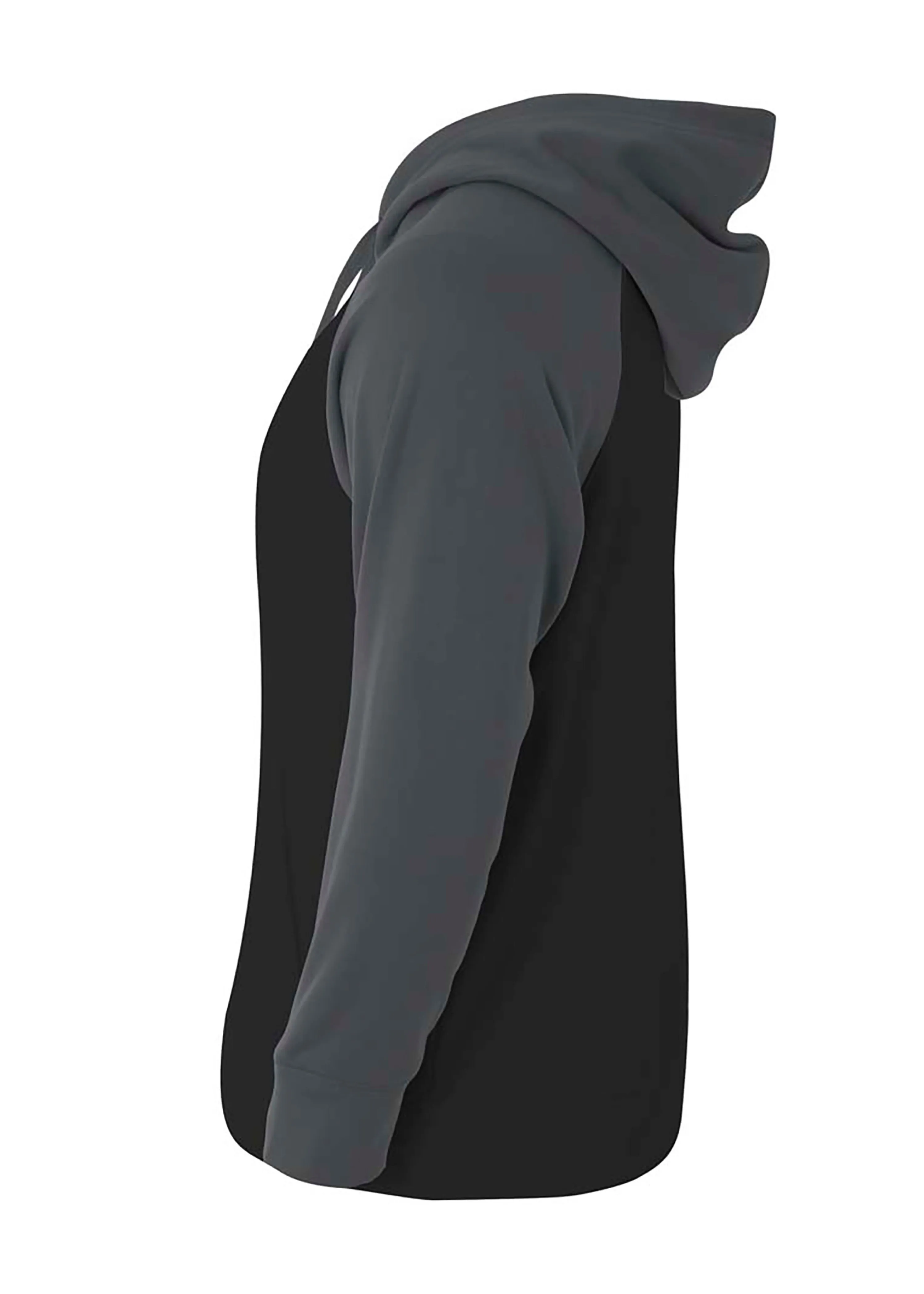 A4 Mens Color Block Tech Fleece Hoodie