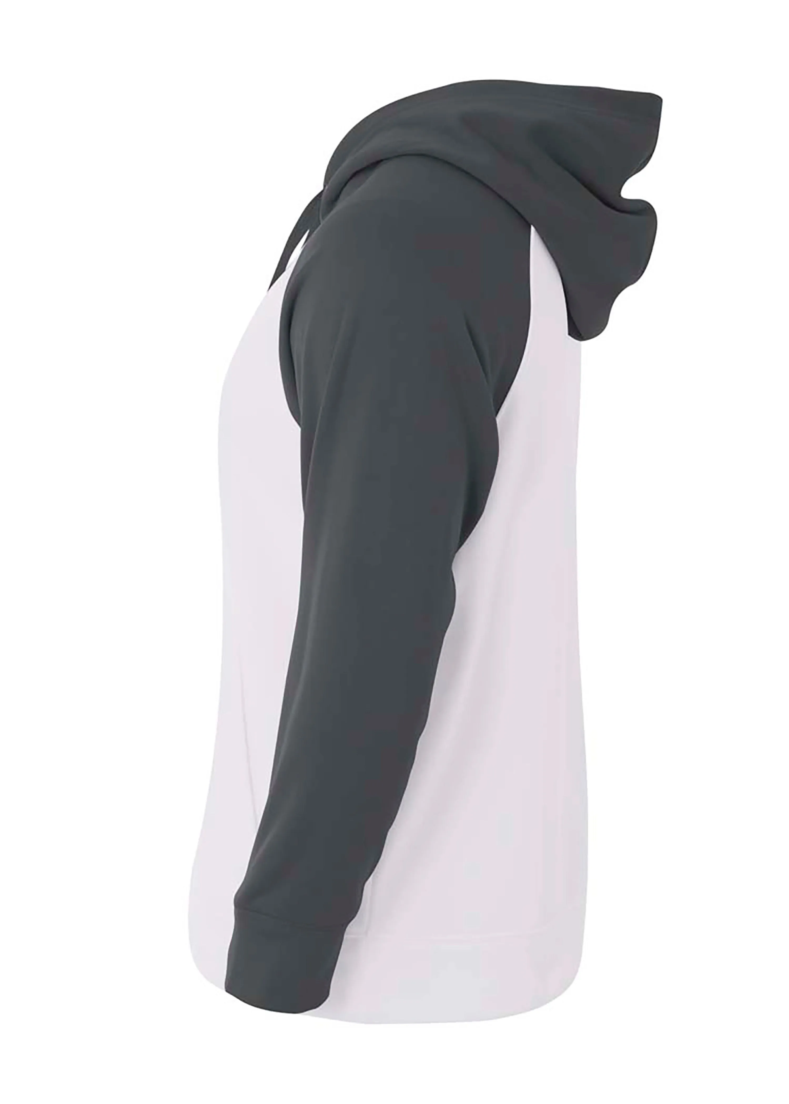 A4 Mens Color Block Tech Fleece Hoodie