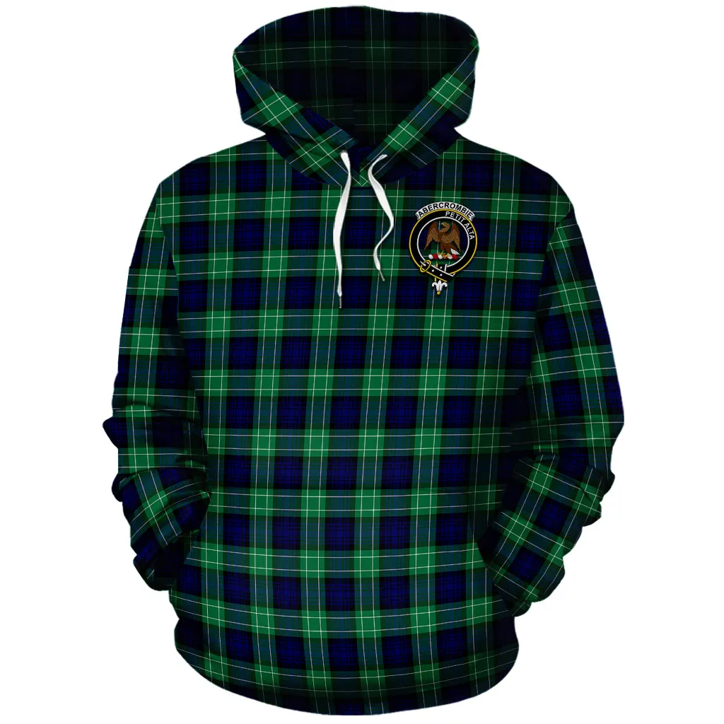 Abercrombie Tartan Hoodie with Family Crest