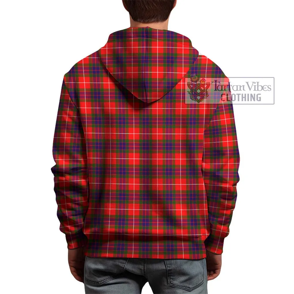 Abernethy Tartan Hoodie with Family Crest DNA In Me Style