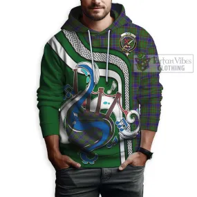 Adam Tartan Hoodie with Epic Bagpipe Style