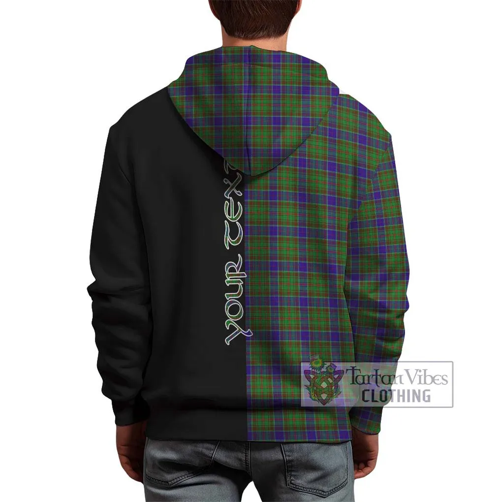 Adam Tartan Hoodie with Family Crest and Half Of Me Style