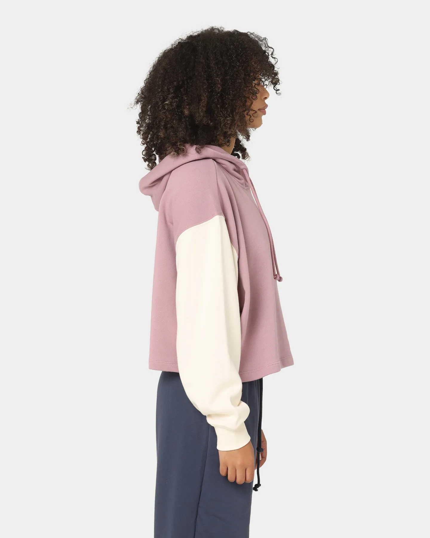 Adidas Women's Modern B-Ball Hoodie Magic Mauve/Wonder White