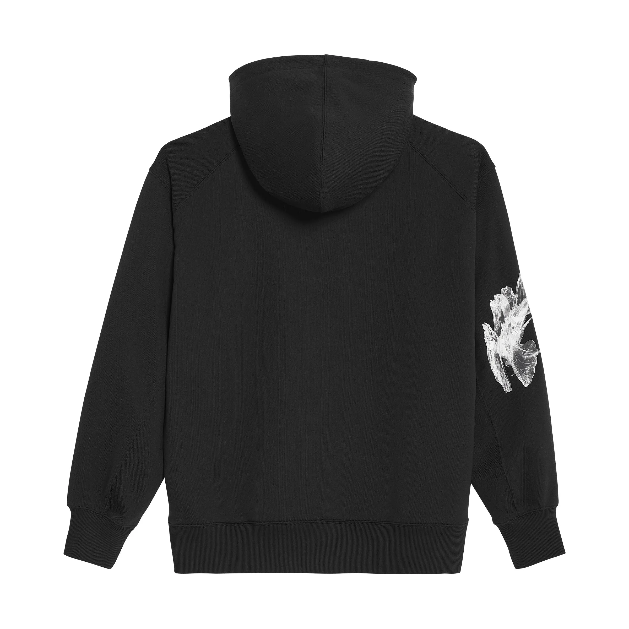 ADIDAS Y-3 Graphic French Terry Hoodie Black