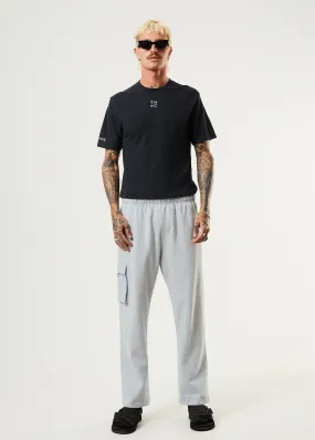 AFENDS Mens House Arrest - Sweat Pants - Shadow Grey Marle