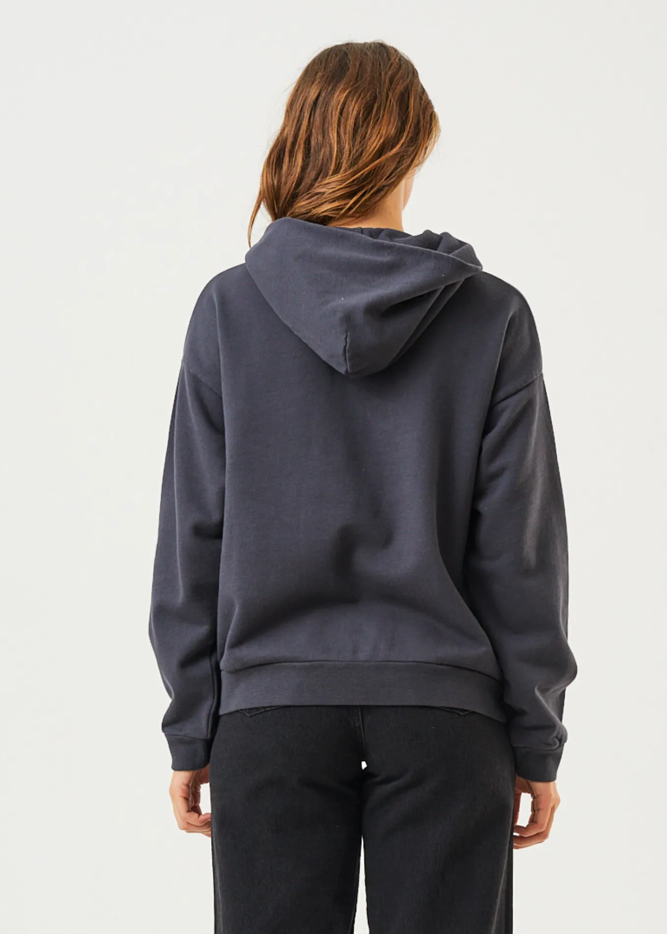 AFENDS Womens Glits - Hoodie - Charcoal