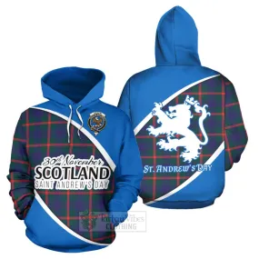 Agnew Family Crest Tartan Hoodie Celebrate Saint Andrew's Day in Style