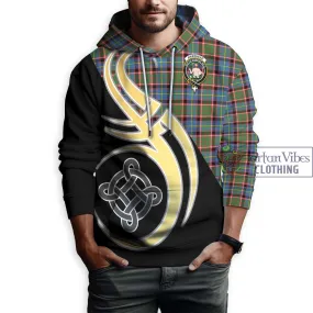 Aikenhead Tartan Hoodie with Family Crest and Celtic Symbol Style