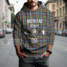 Aikenhead Tartan Hoodie with Family Crest DNA In Me Style