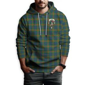 Aiton Tartan Hoodie with Family Crest