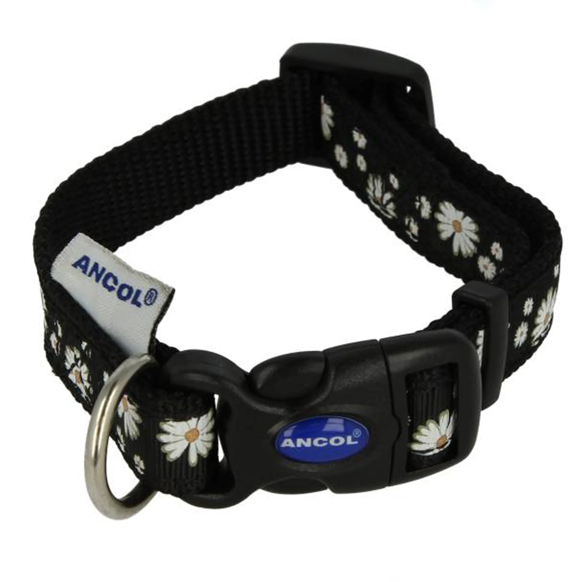 Ancol Black Daisy Collar