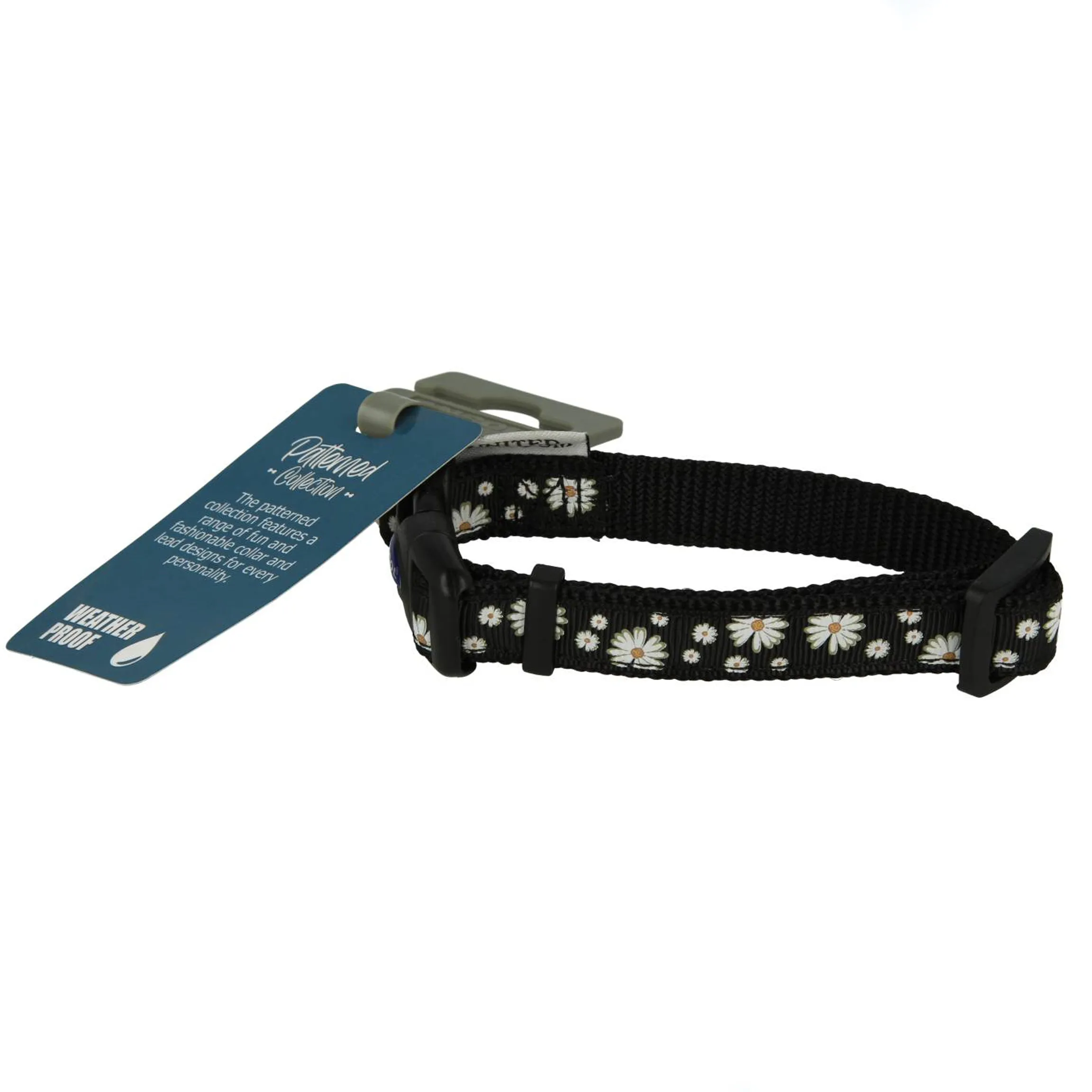 Ancol Black Daisy Collar