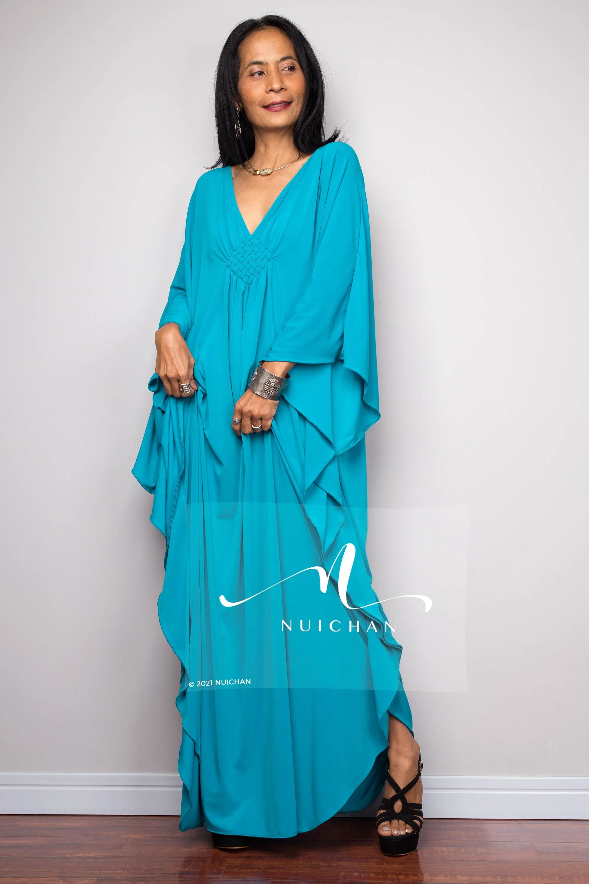 Aqua kaftan