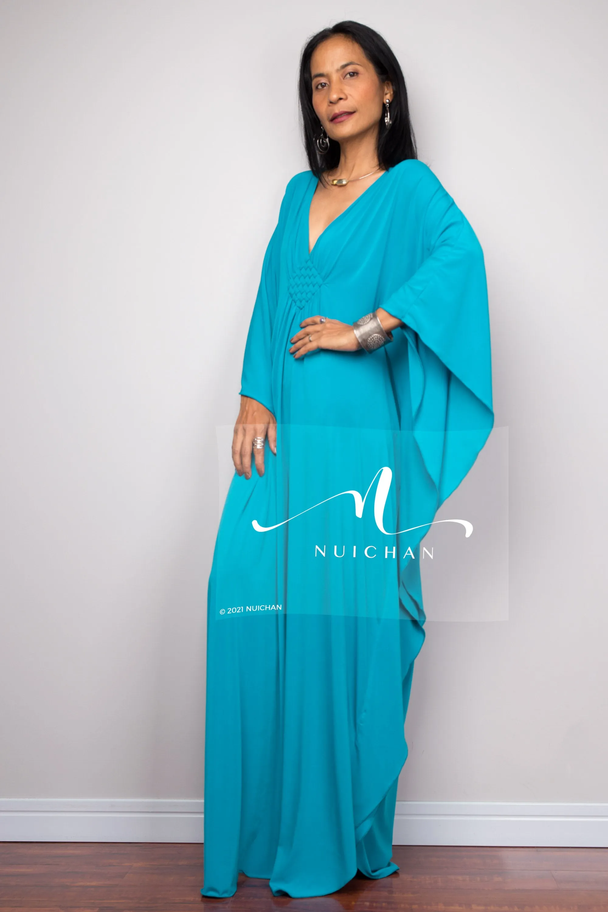 Aqua kaftan