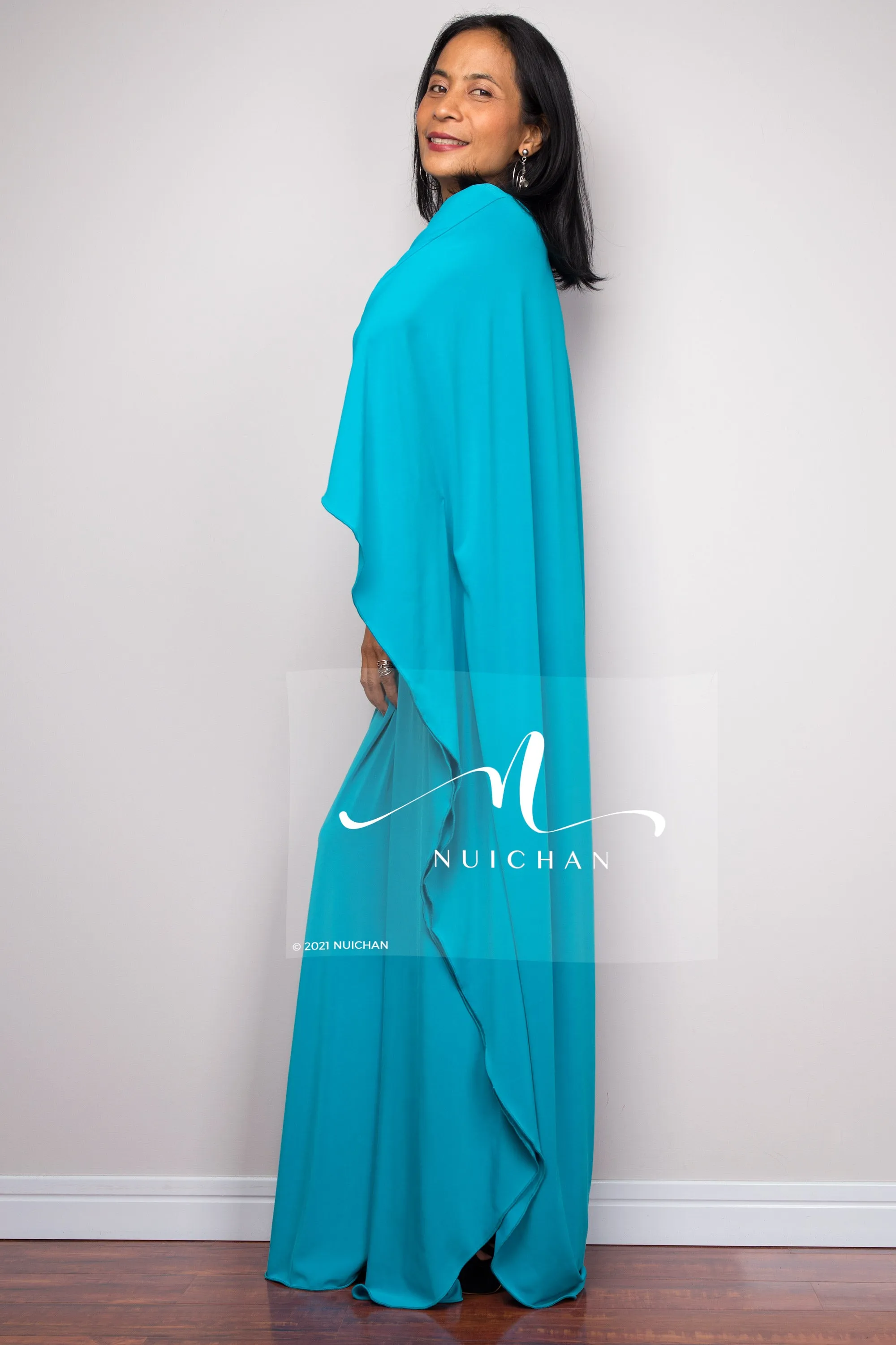 Aqua kaftan