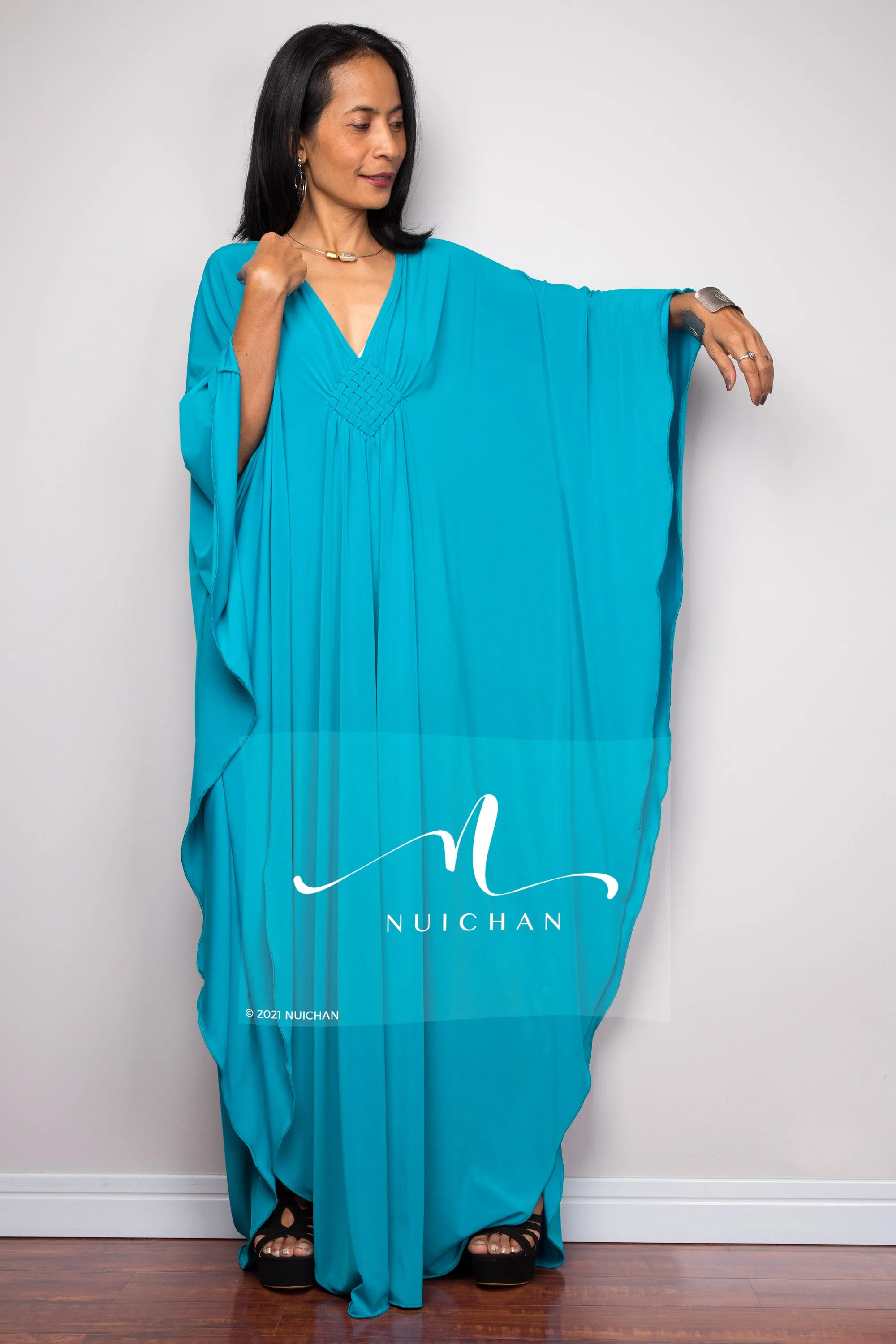 Aqua kaftan