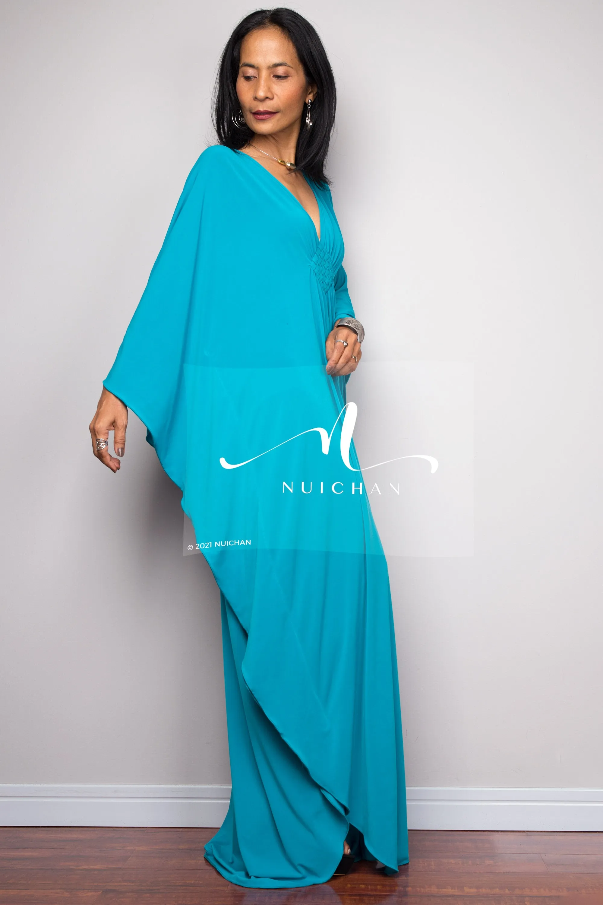 Aqua kaftan