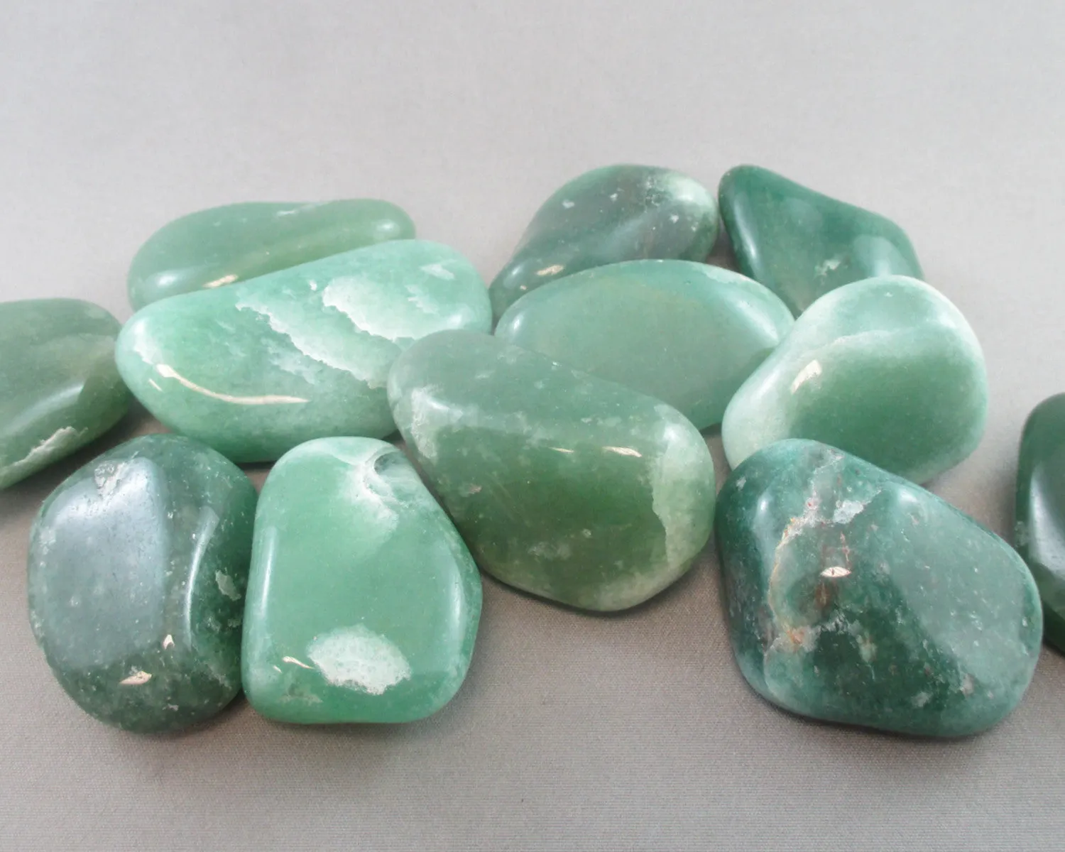 Aventurine Polished Stones (Medium) 3pcs J011**