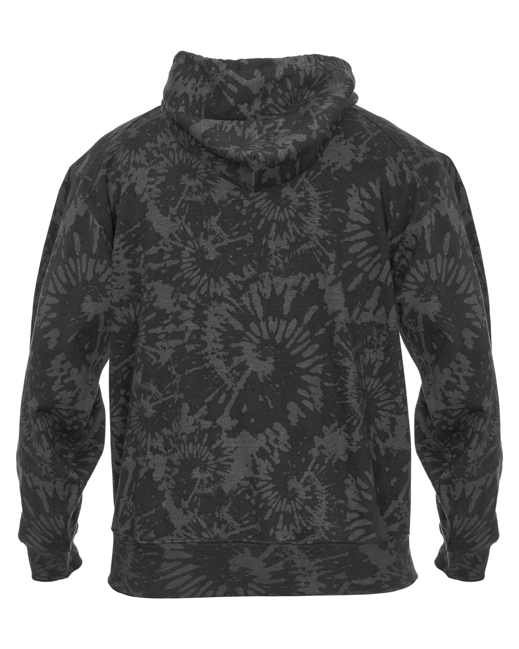 Badger Men's Athletic Fleece Tie Dye Hood