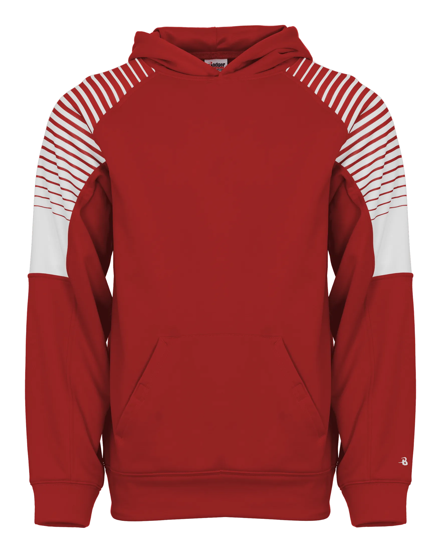 Badger Youth Lineup Fleece Hoodie