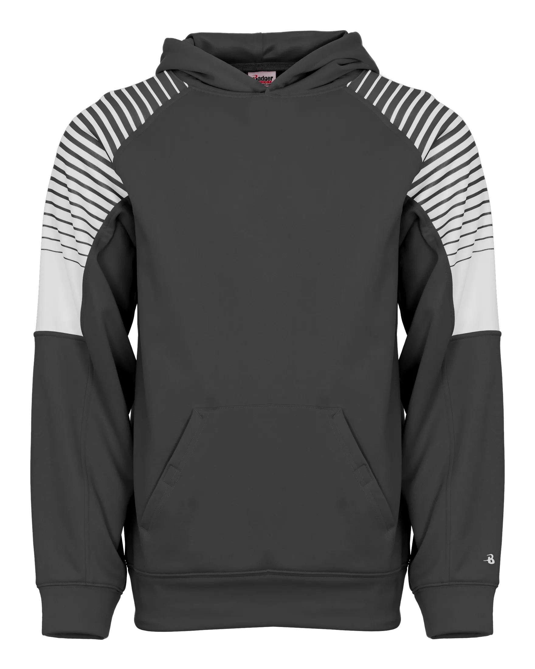 Badger Youth Lineup Fleece Hoodie