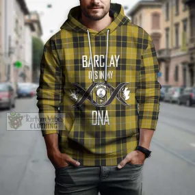 Barclay Dress Tartan Hoodie with Family Crest DNA In Me Style