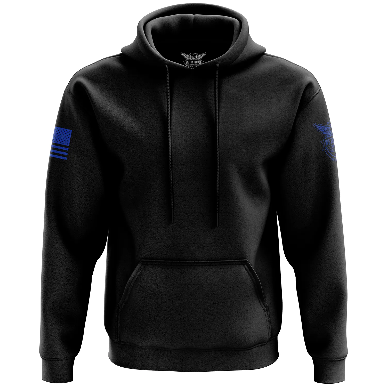 Basic - Black   Blue Hoodie