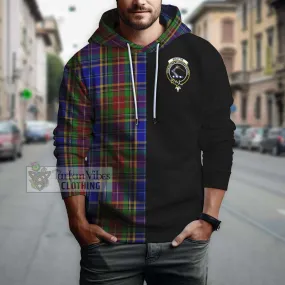 Beattie Tartan Hoodie with Family Crest and Half Of Me Style