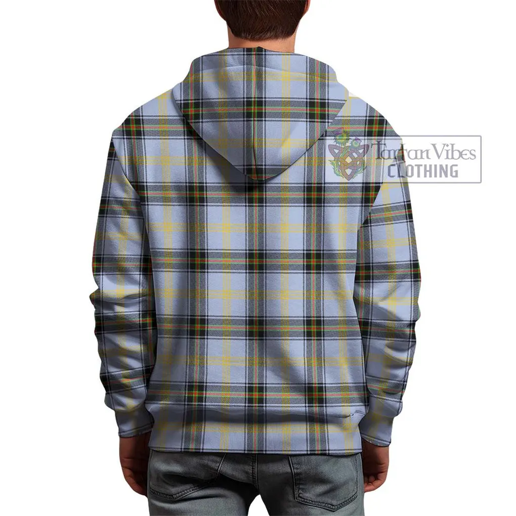 Bell of the Borders Tartan Hoodie with Family Crest DNA In Me Style