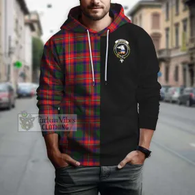 Belshes Tartan Hoodie with Family Crest and Half Of Me Style