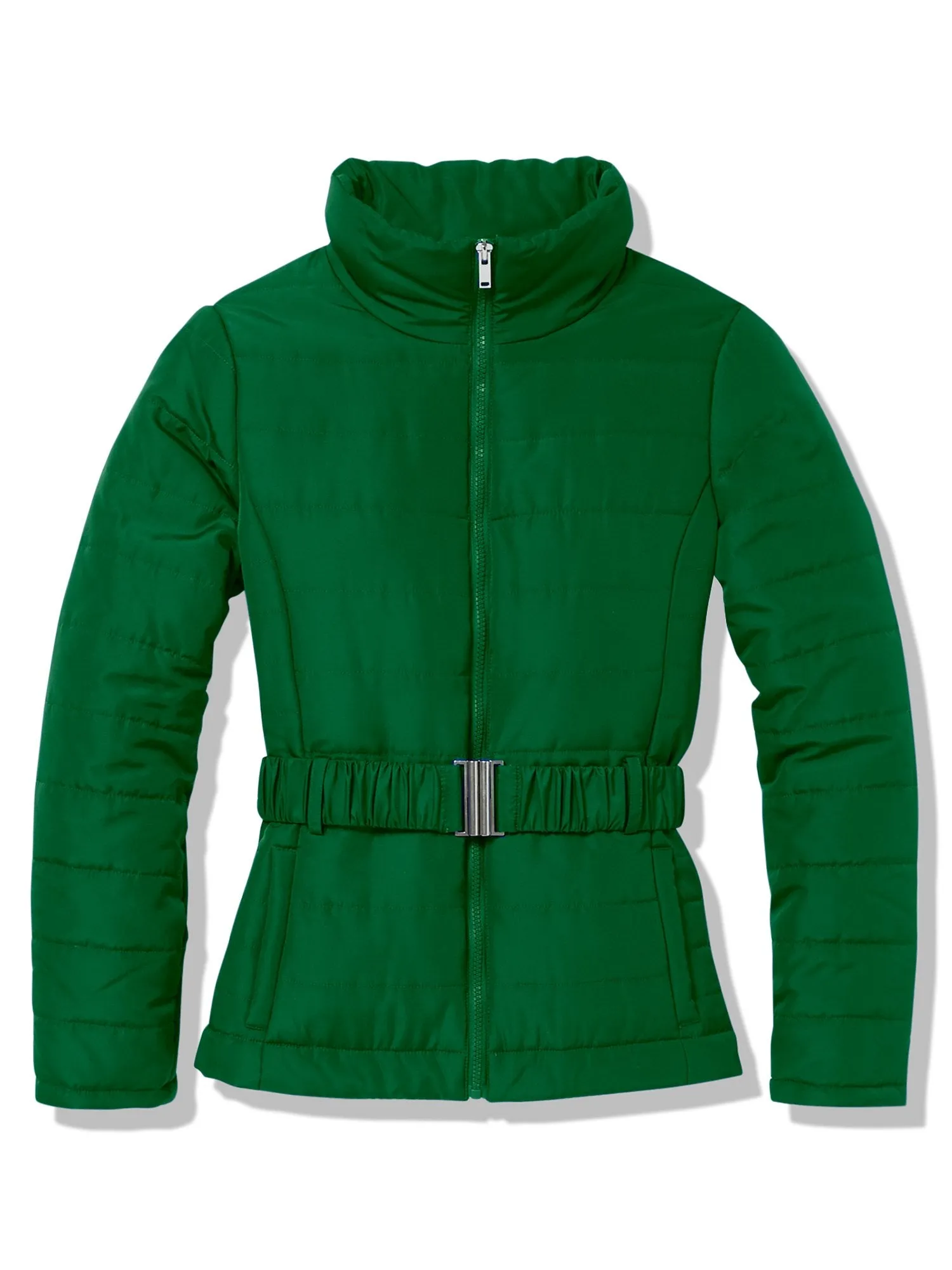 Belted Puffer Jacket