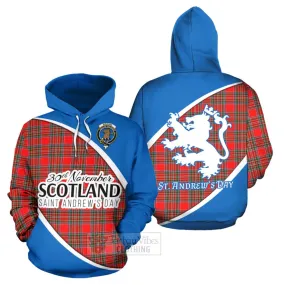 Binning Family Crest Tartan Hoodie Celebrate Saint Andrew's Day in Style