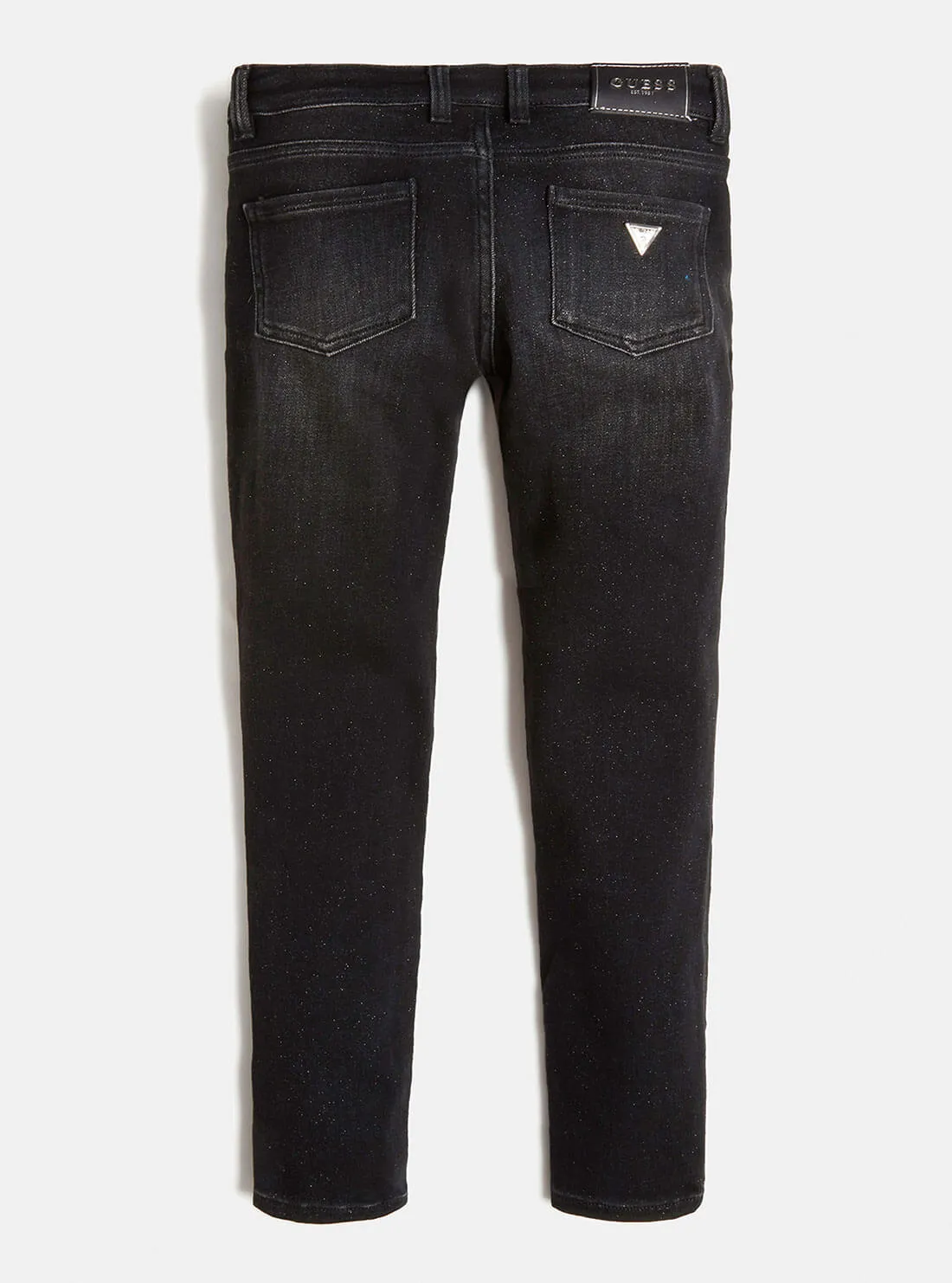 Black Glitter Denim Jeans (7-16)