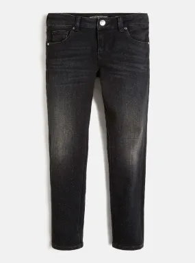 Black Glitter Denim Jeans (7-16)