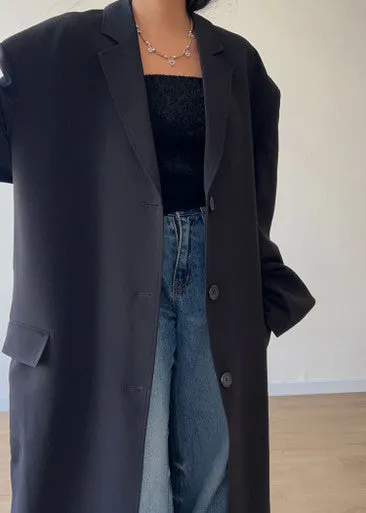 Black Oversized Coat