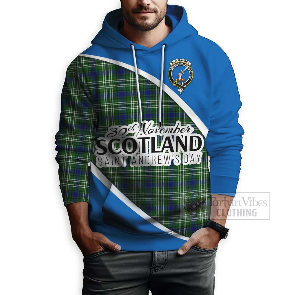 Blackadder Family Crest Tartan Hoodie Celebrate Saint Andrew's Day in Style