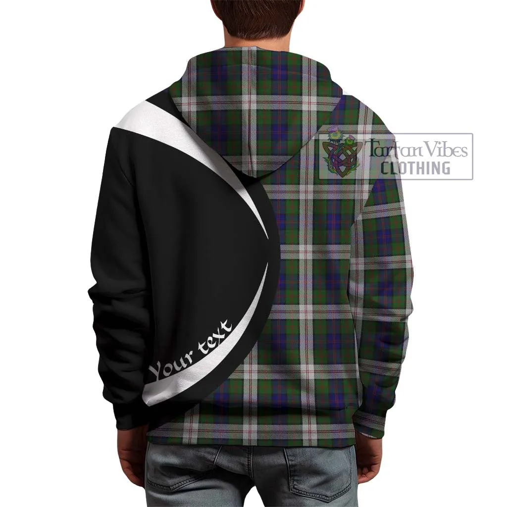 Blair Dress Tartan Hoodie with Family Crest Circle Style