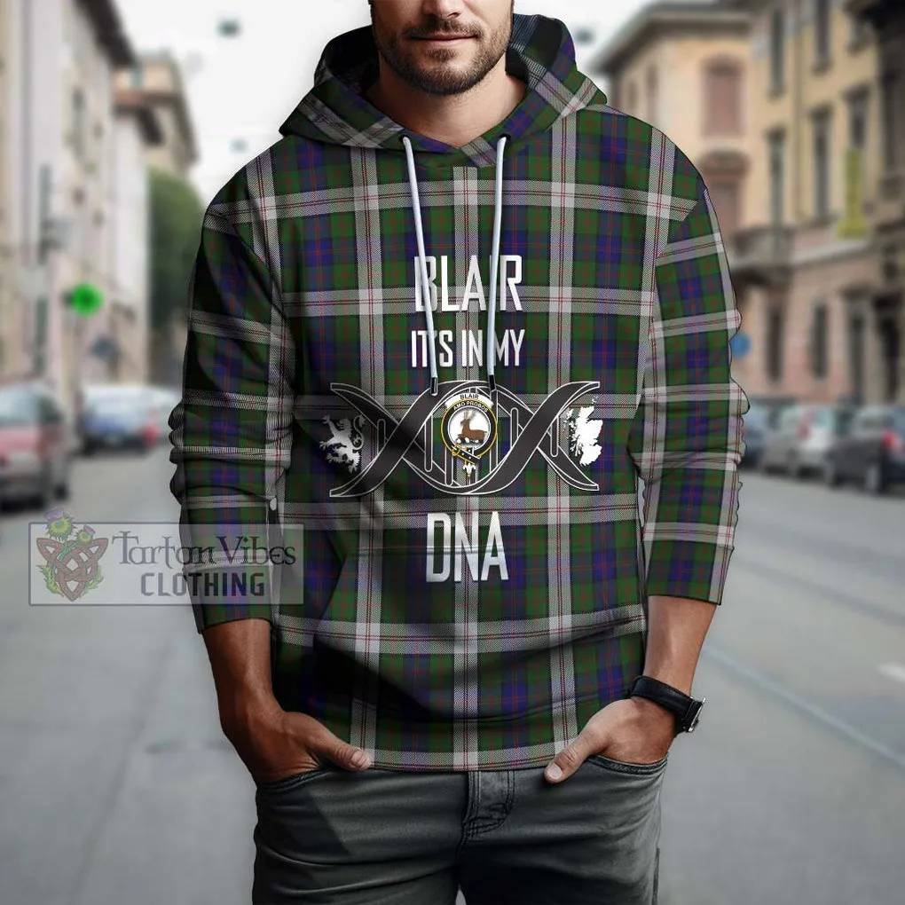 Blair Dress Tartan Hoodie with Family Crest DNA In Me Style