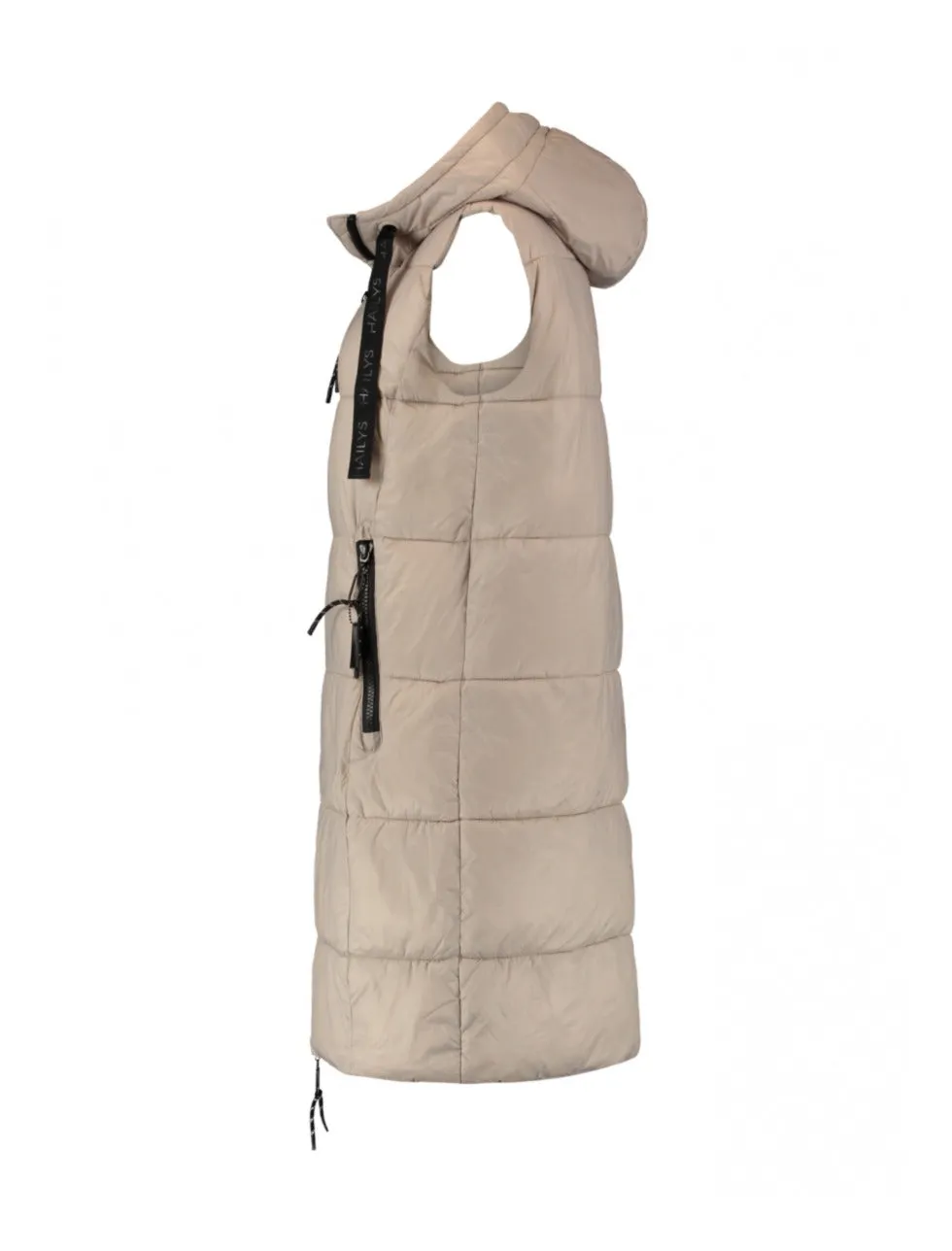 Blake Beige Puffer Gilet