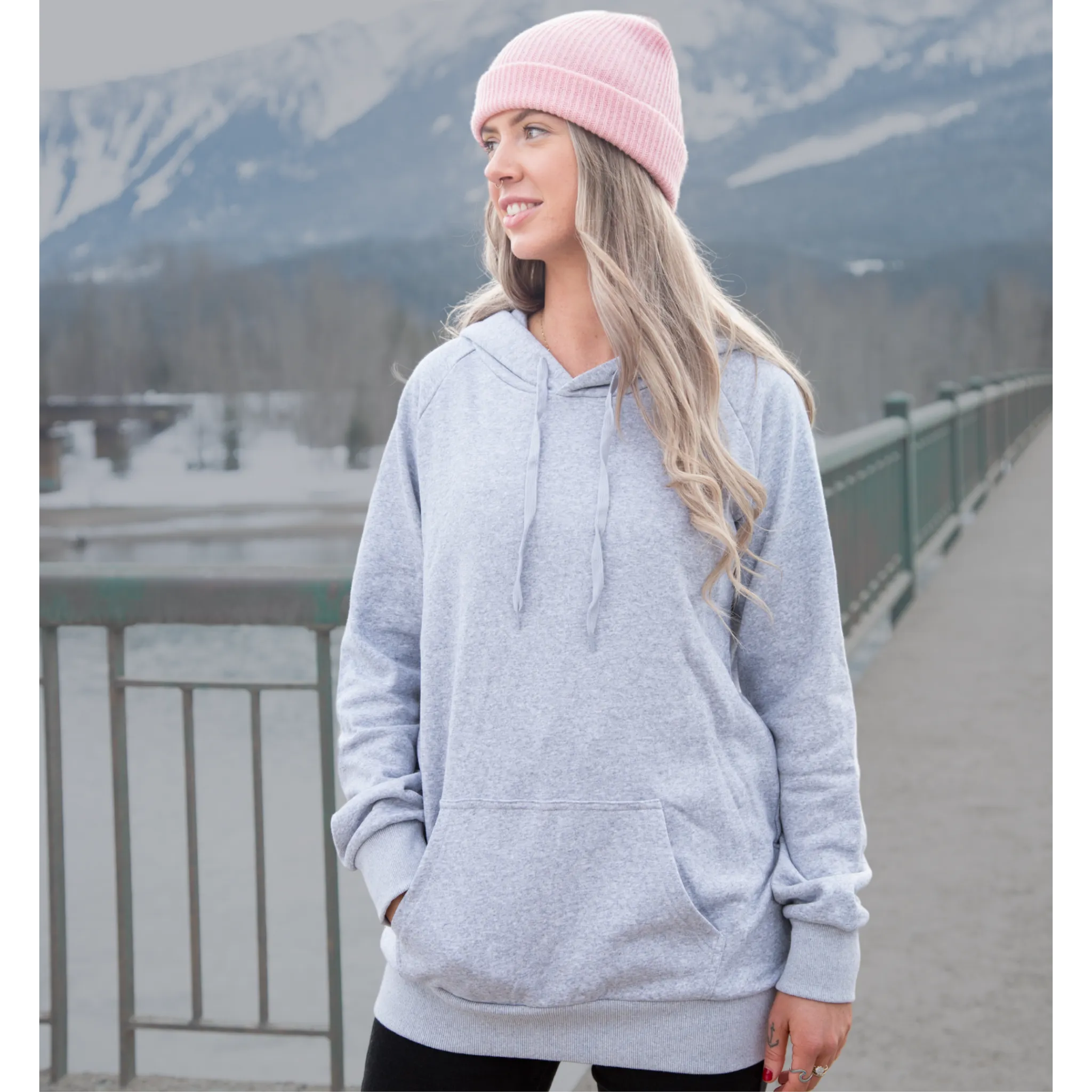 Blank Hemp Hoodie - Women's